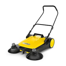 Karcher S 4 Twin Walk-Behind Hand Push Sweeper - 5.25 Gal. Capacity