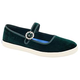 Keds Maisie Velvet Adjustable Mary-Janes