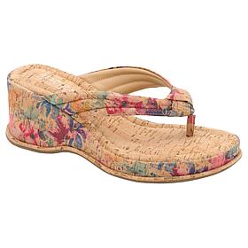 Kenneth Cole Reaction Rixton Toe-Thong Wedge Sandal