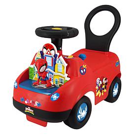 Kiddieland Lights N' Sounds Spidey Adventure Ride-On