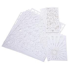 Kingston Crafts 30-Sheet Die-Cut Paper Pack - 3 Sizes
