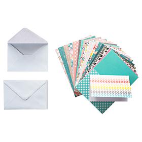 Kingston Crafts Celebration 120-piece Card Base and Envelope Set