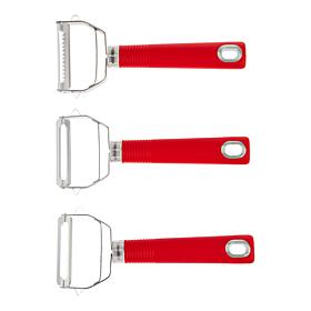 Kitchen HQ 3-piece Set of Stainless Steel Speed Peelers