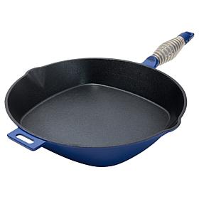 Kitchen HQ Diamond-Infused Ceramic Nonstick Cast Iron Skillet