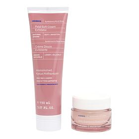 Korres Wild Rose Brightening Cleanser & Overnight Facial Mask