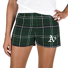 Ladies 100% Cotton Flannel Lounge Shorts with Heat Transfer