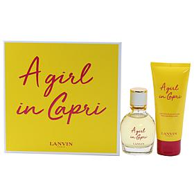 Lanvin A Girl in Capri Eau De Toilette 1.7 oz. 2 PC Set