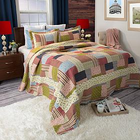 Lavish Home 2-piece Savannah Quilt Set - Twin