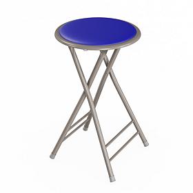 Lavish Home 24" Portable Folding Bar Stool with Cushioned Seat
