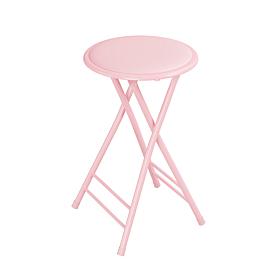 Lavish Home Cushioned Folding Stool