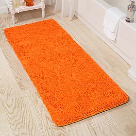Lavish Home Memory Foam Shag Bath Mat - 24" x 60"