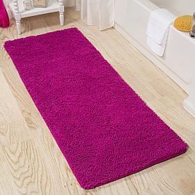Lavish Home Memory Foam Shag Bath Mat - 24" x 60"