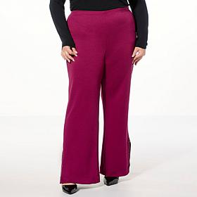 LB70 by Lloyd Boston Every AngLL Twill Glimmer Mid-Rise Flare Pant