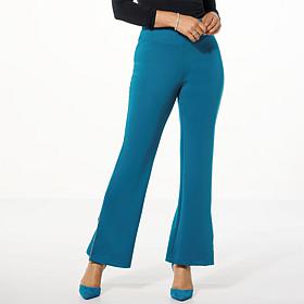 LB70 by Lloyd Boston Every AngLL Twill Glimmer Mid-Rise Flare Pant