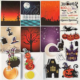 LDRS Creative Halloween Card-Making Kit - Makes 18 Cards