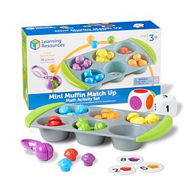 Learning Resources Mini Muffin Match Up Math Activity Set