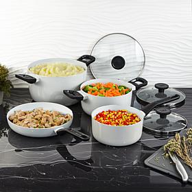 Leo Glints 7-piece Recycled Aluminum Cookware Set