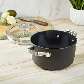Leo Graphite 8" Stockpot 3.3qt with Glass Lid