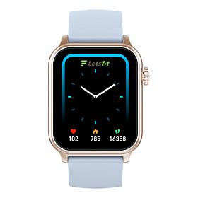 Letsfit E52 Rose Goldtone Bezel Smart Watch
