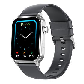Letsfit Set of 2 E52 Silvertone Bezel Smart Watch
