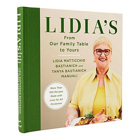 Lidia's "From Our Table to Yours" Signed Cookbook