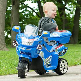 Lil' Rider 3-Wheel Battery-Powered FX Sport Bike - Blue