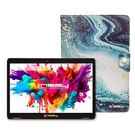 LINSAY 10.1" Octa Core 128GB Tablet Bundle