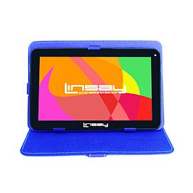 LINSAY 64GB 10.1" Android 13 Tablet with Protective Case