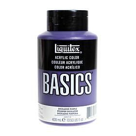 Liquitex Basics Acrylics Colors - Dioxazine Purple 13.5 oz. - Flat Cap