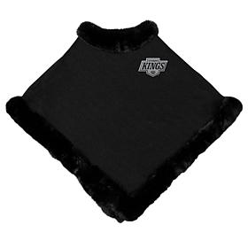 Little Earth NHL Los Angeles Kings Faux Fur Trim Poncho