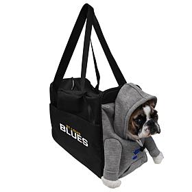 Little Earth NHL St. Louis Blues Furry Fan Pet Carrier
