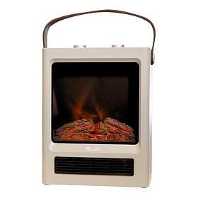 LivePure 15" 1500W Crackle & Glow Heater and Fan