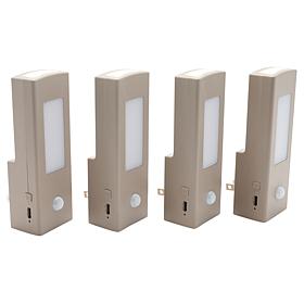 Living Glow 6-in-1 Color-Changing Light with USB Charger 4-pack