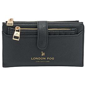 London Fog 2-in-1 Everyday Pebble Wallet