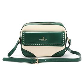 London Fog Canvas Everyday Lightweight Crossbody Bag 