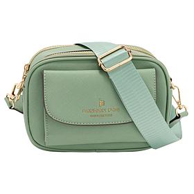 London Fog Jessie Saffiano Front-Flap Camera Bag