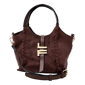 London Fog Lilianna Whipstitch Satchel