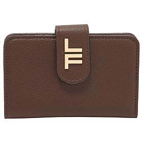 London Fog Slim Pebble Snap Organizer Wallet