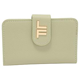 London Fog Slim Pebble Snap Organizer Wallet