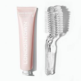 Londontown Mani Bright Nail Scrub and Scrub Brush 2-piece Set