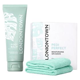 Londontown Pedi Prep Foot Balm and Spa Socks