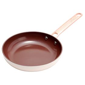 Lorna Maseko 8" Nonstick Ceramic Two-Tone Frypan