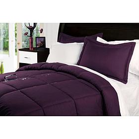 Lotus Home Bacteria Reducing Water/Stain Resistant ComforterSet TwinXL