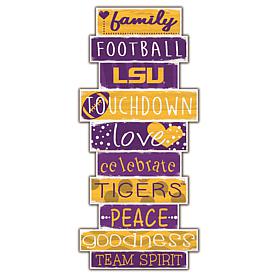 LSU Celebrations Stack 24" Sign 