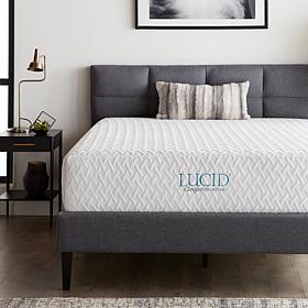 LUCID Comfort Collection 12" Gel Memory Foam Mattress - Twin