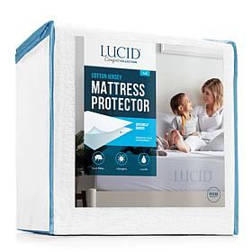 LUCID Comfort Collection Mattress Protector - King