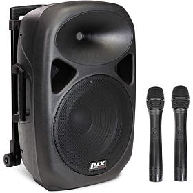 LyxPro 12" Portable PA System, Rechargeable Battery Speaker System