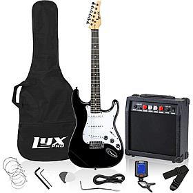 LyxPro 39" Electric Guitar Kit, Beginner Starter Kit w/20W Amp & More