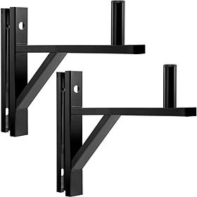 LyxPro Set of 2 Wall Mount Speaker Bracket, Heavy-Duty Speaker Mount