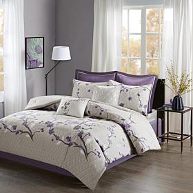 Madison Park Holly 8 Piece Cotton Comforter Set King